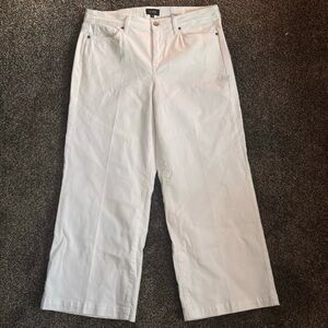 NYDJ Women's White Ankle & Cropped Jeans